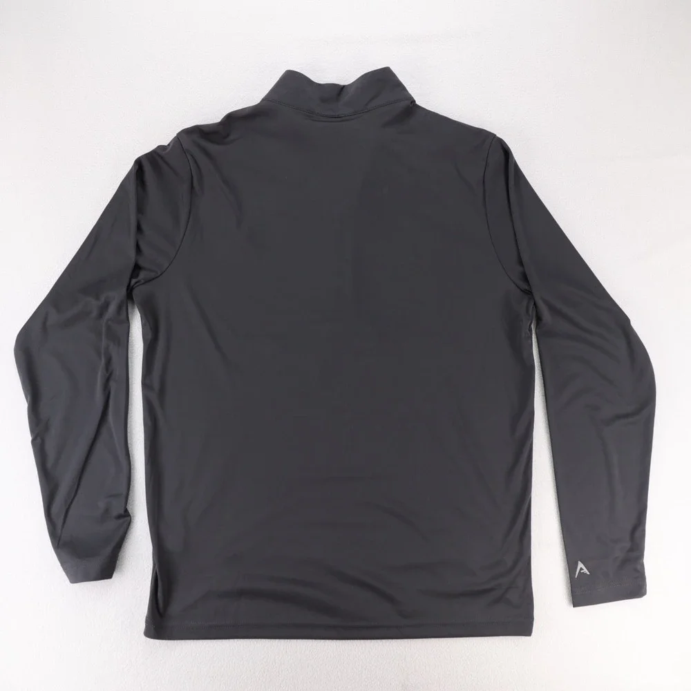 Tennessee‎ Titans Tribute Antigua 104644 Mens Quarter Zip Pullover Smoke Grey M